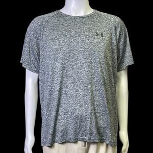 Under Armour The Tech Tee Gray Athletic Short Sleeve Active Shirt Men's Size XL